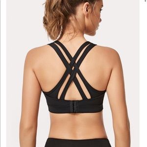 Power Back Women's High Support Running Sports Bra